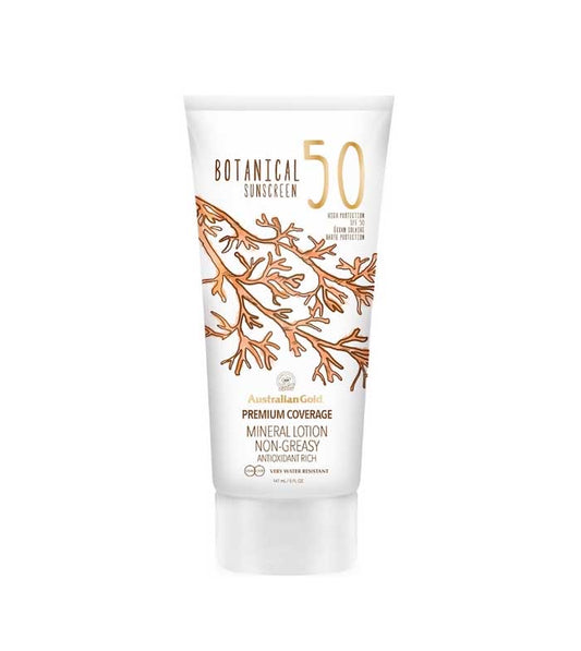 Australian Gold Botanical SPF 50 Mineral Lotion 5fl Oz 147 ml
