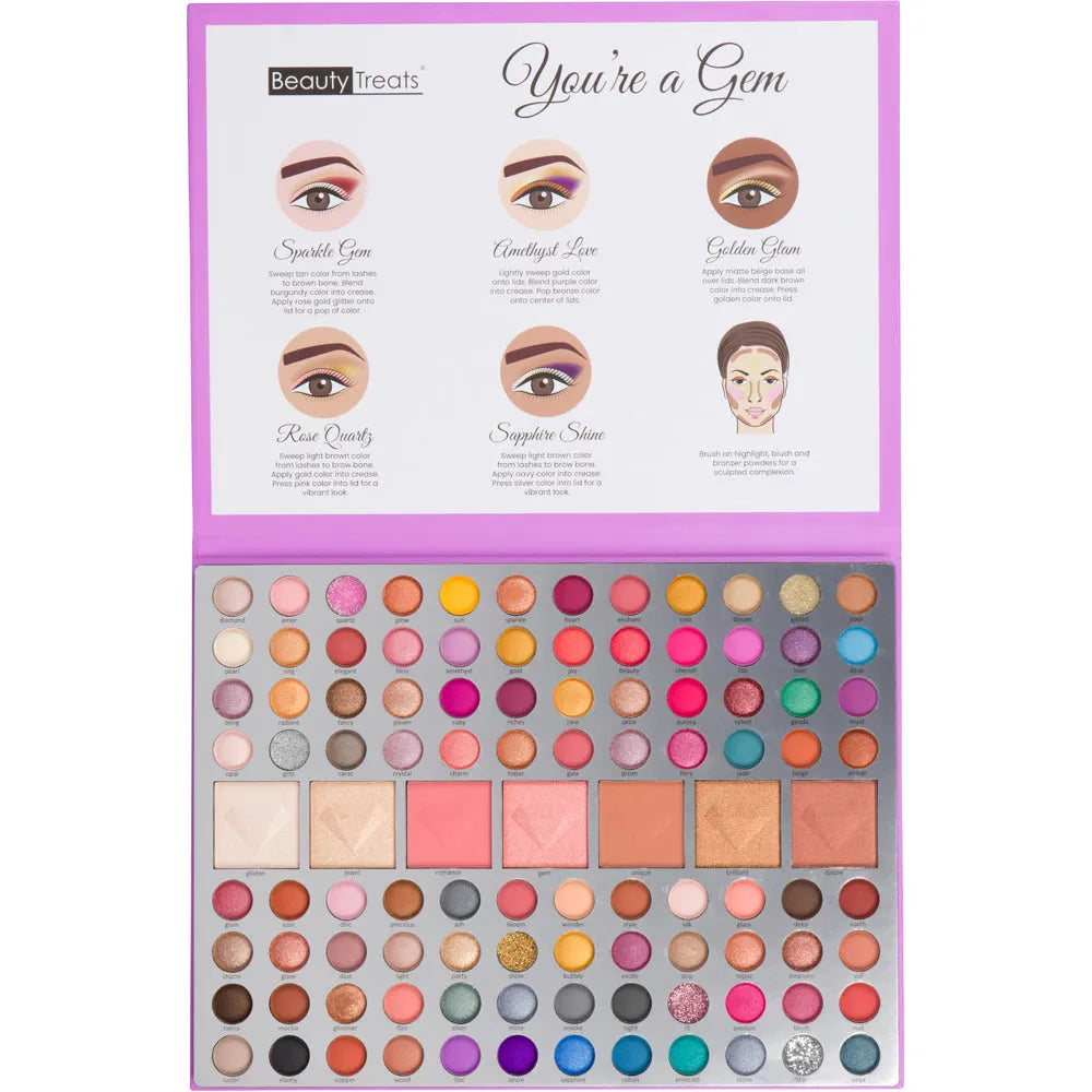 BEAUTY TREATSYOU'RE A GEM BOOKLET EYESHADOW 96.6 GRAM
