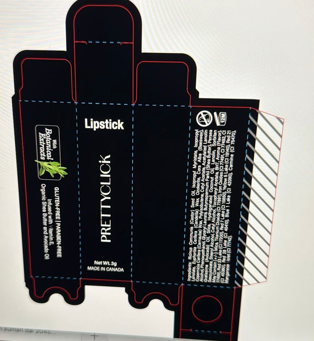 PRETTYCLICK LIPSTICK 3 G