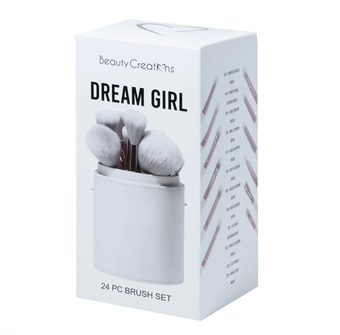 24 Pcs New Brush Travel Set