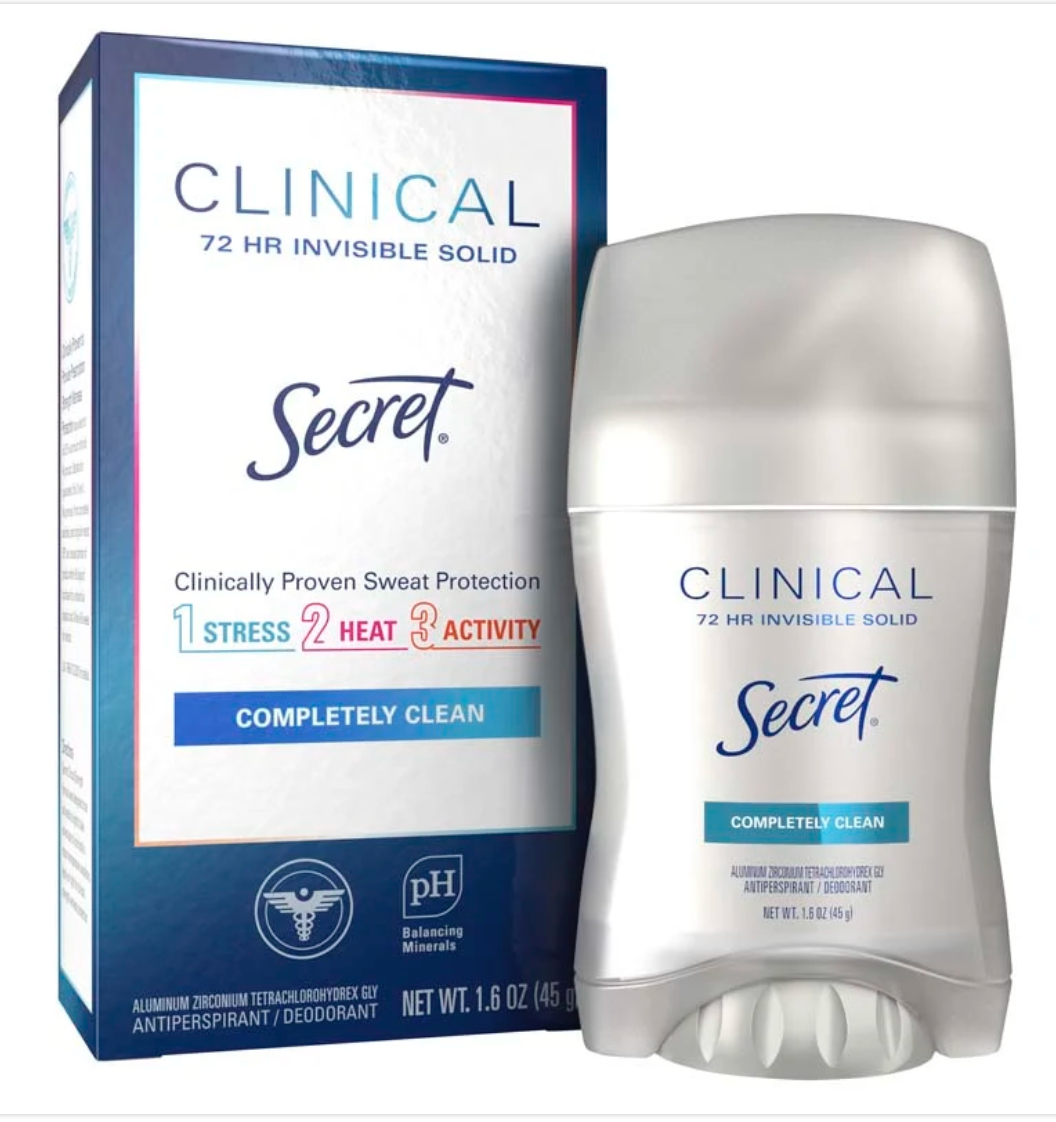 Clinical Strength Secret Deodorant 45g