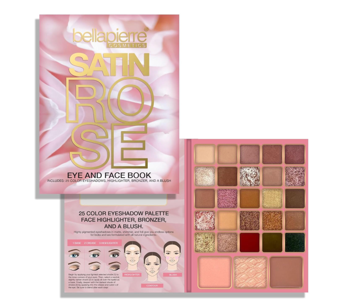 Bellapairre Satin Rose Eyeshadow