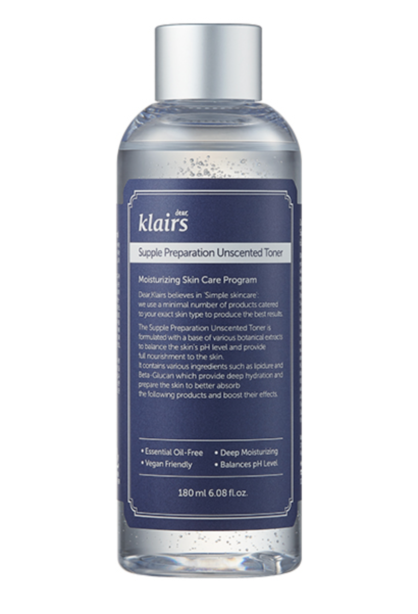 Dear, Klairs Supple Preparation Unscented Toner 180ml