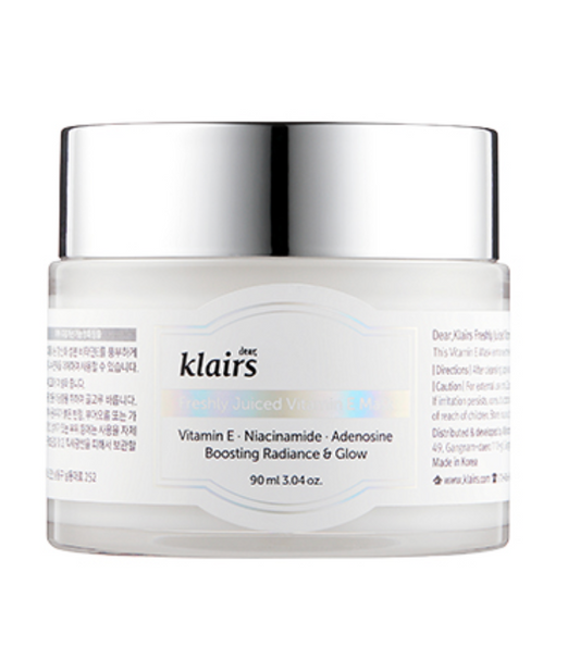 Dear, Klairs Freshly Juiced Vitamin E mask 90g