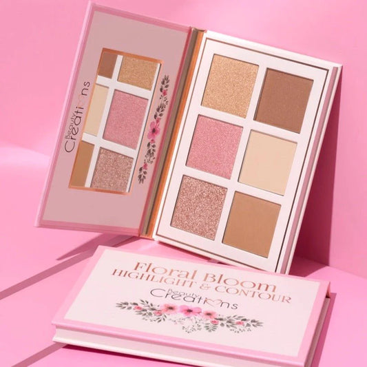 beauty Creations Highlight & Contour 6 color Floral Bloom 23.1 gram