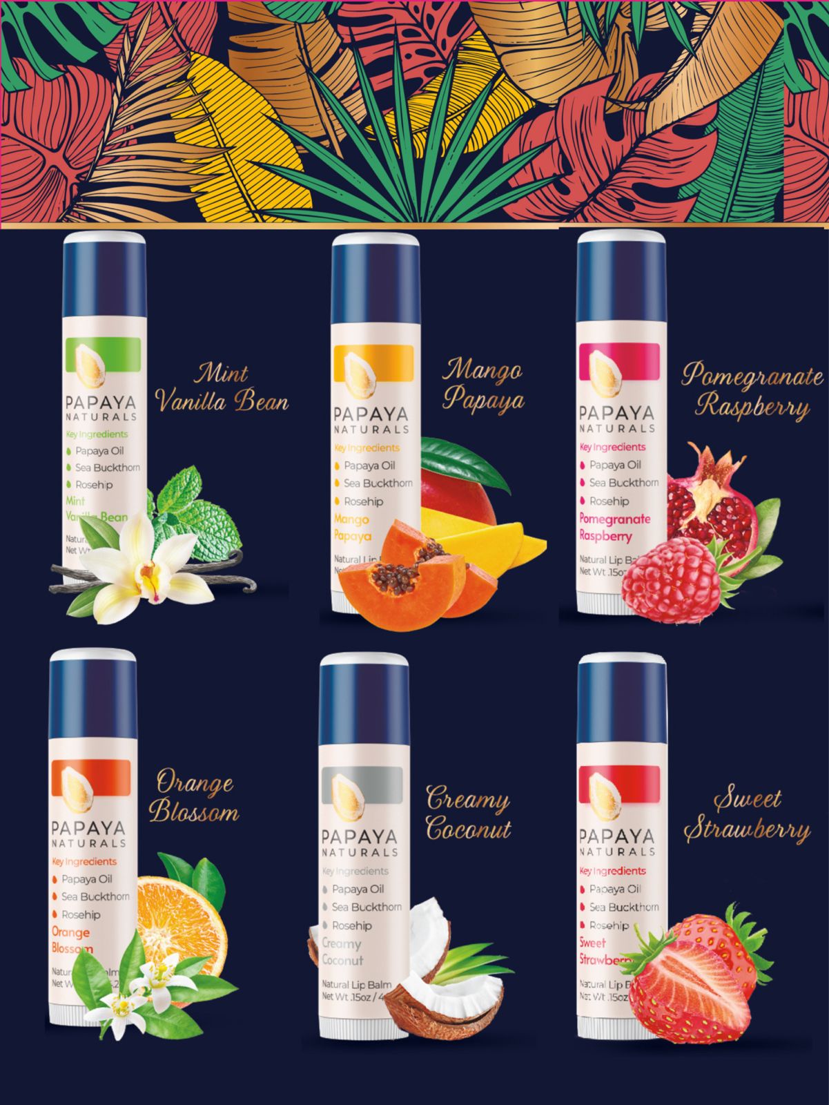 Natural lip balm 4.25g