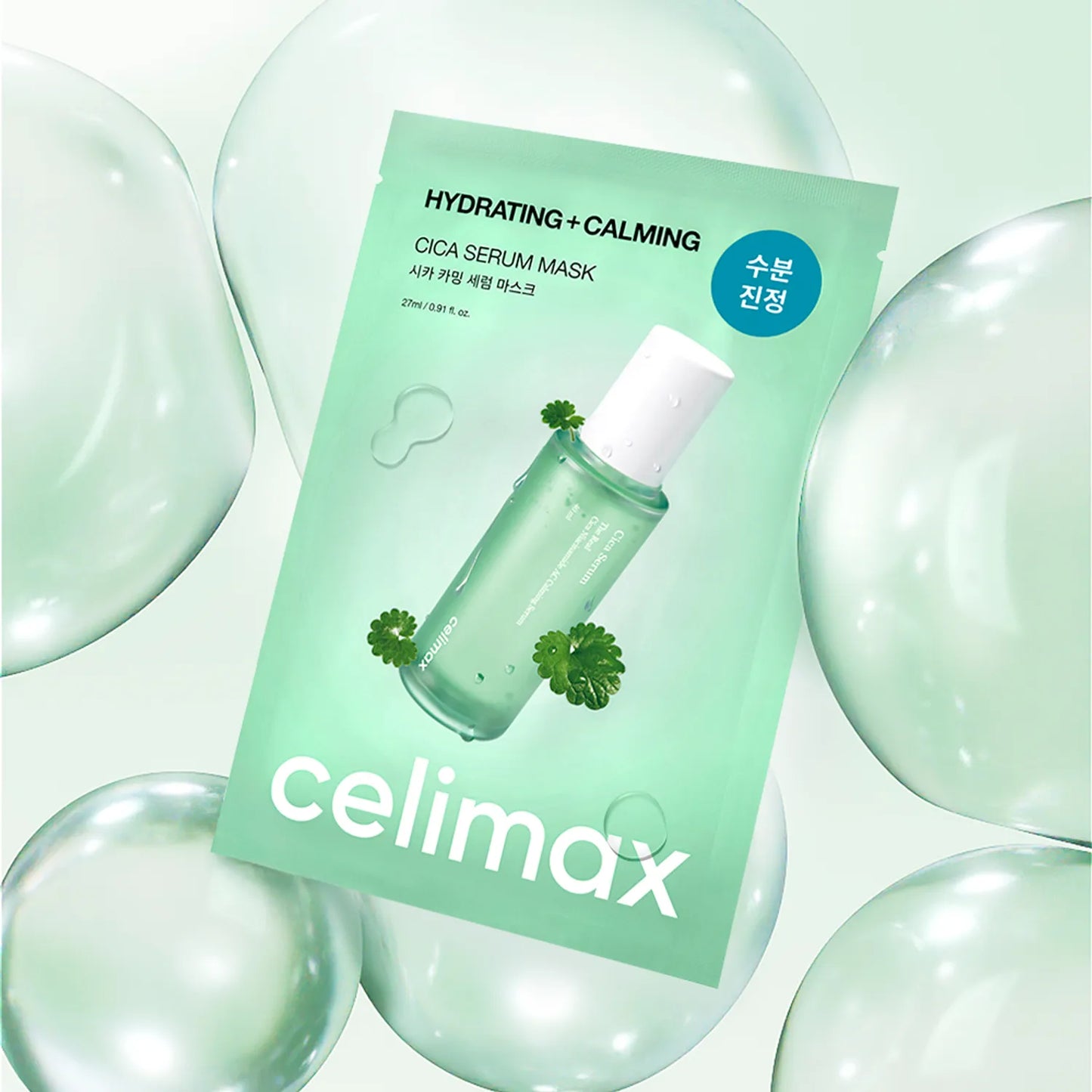 Celimax the real cica calming sserum mask 27 ml