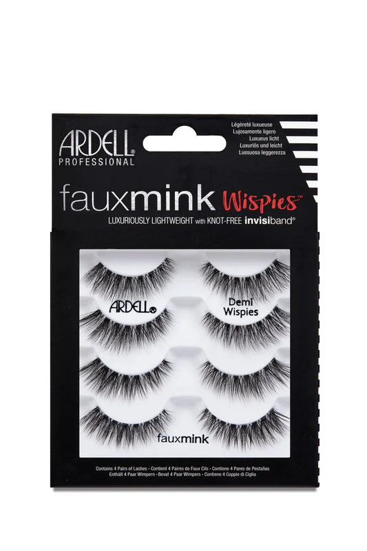 Ardell Professional 4 Pair Faux Mink Demi Wispies