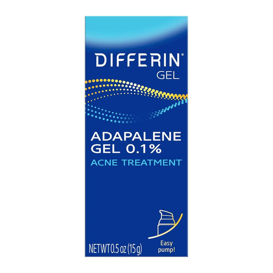 Differin Acne Treatment with 0.1% Adapalene
