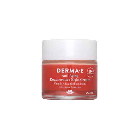 Derma.E Anti - Aging Regenerating Night Cream 2 oz - 56g