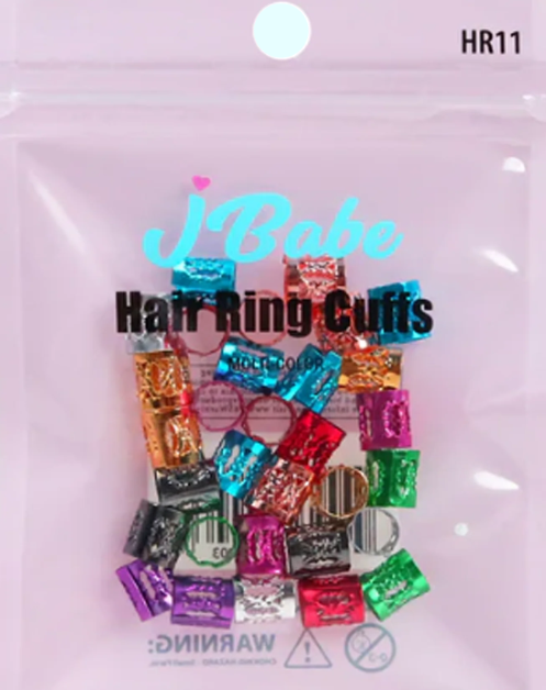 Hair Ring Cuffs - Multicolor