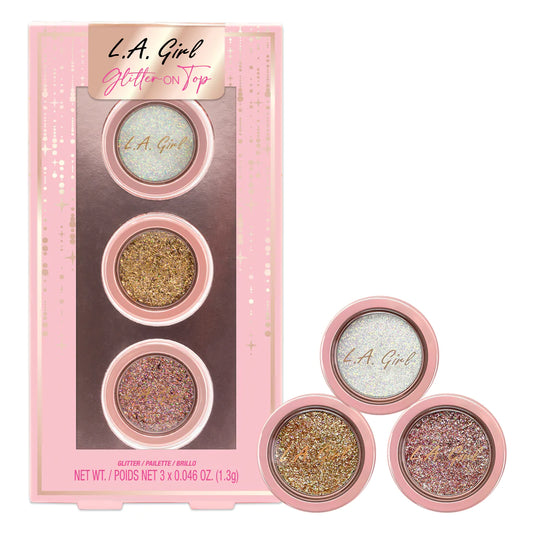 GLITTER ON TOP - 3 PC GLITTER TOPPER SET
