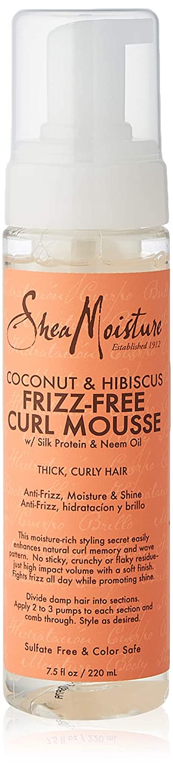 Sheamoisture Frizz free curl mousse oil 222 ml