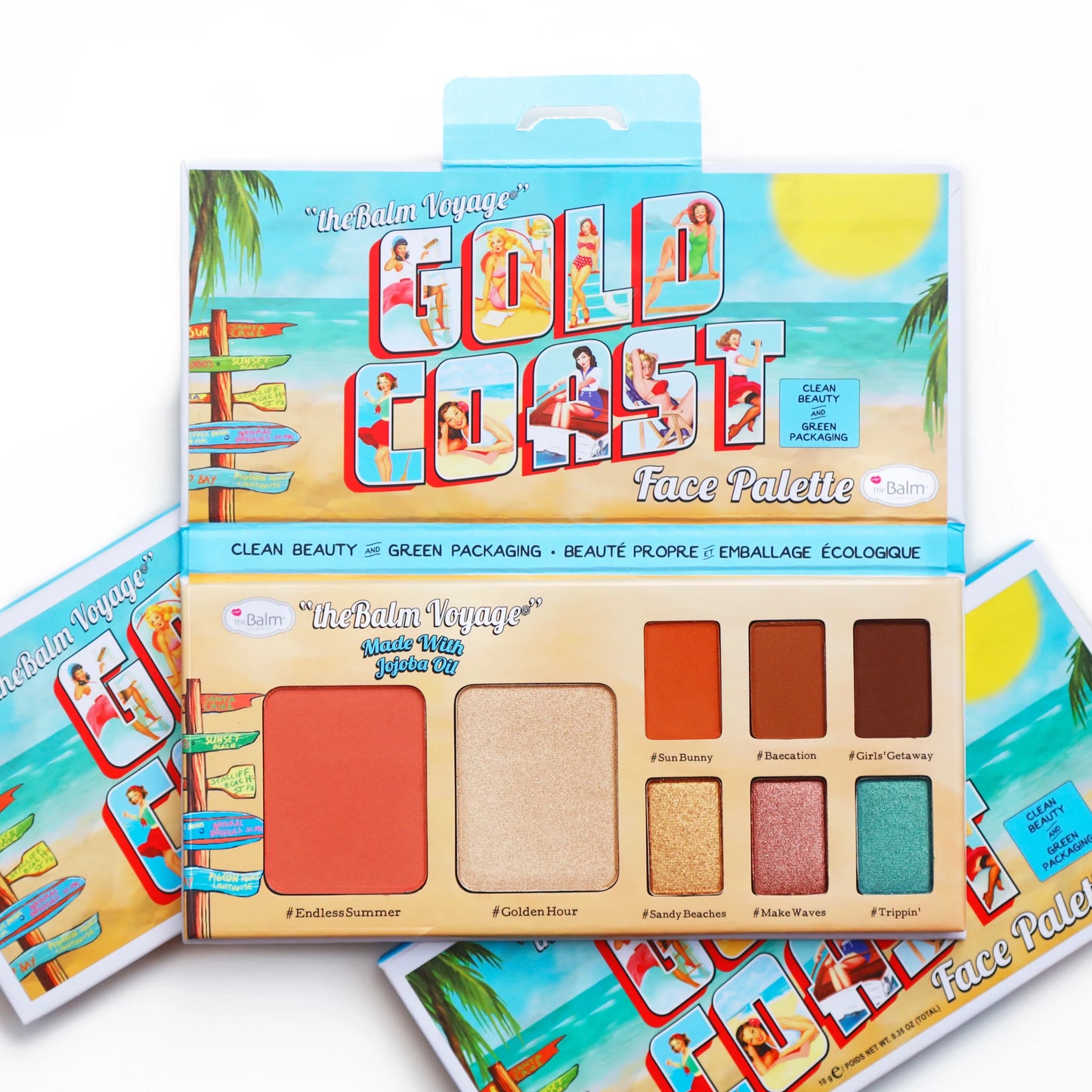 The balm C& G Gold Coast Face Palette