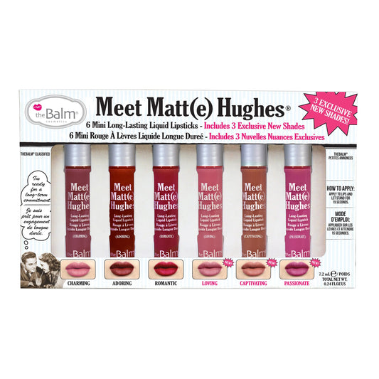 The  Balm  meet matte huges 6 pc mini Kit